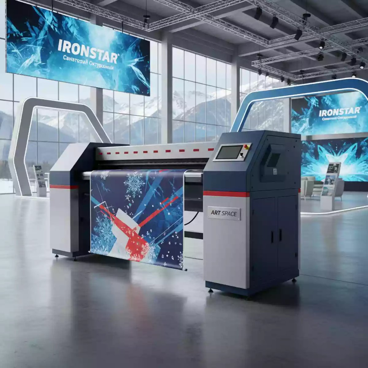 Аренда Плоттер сольвентный Roland DGXPRESS ER 642 в санатории «Октябрьский» — ART SPACE