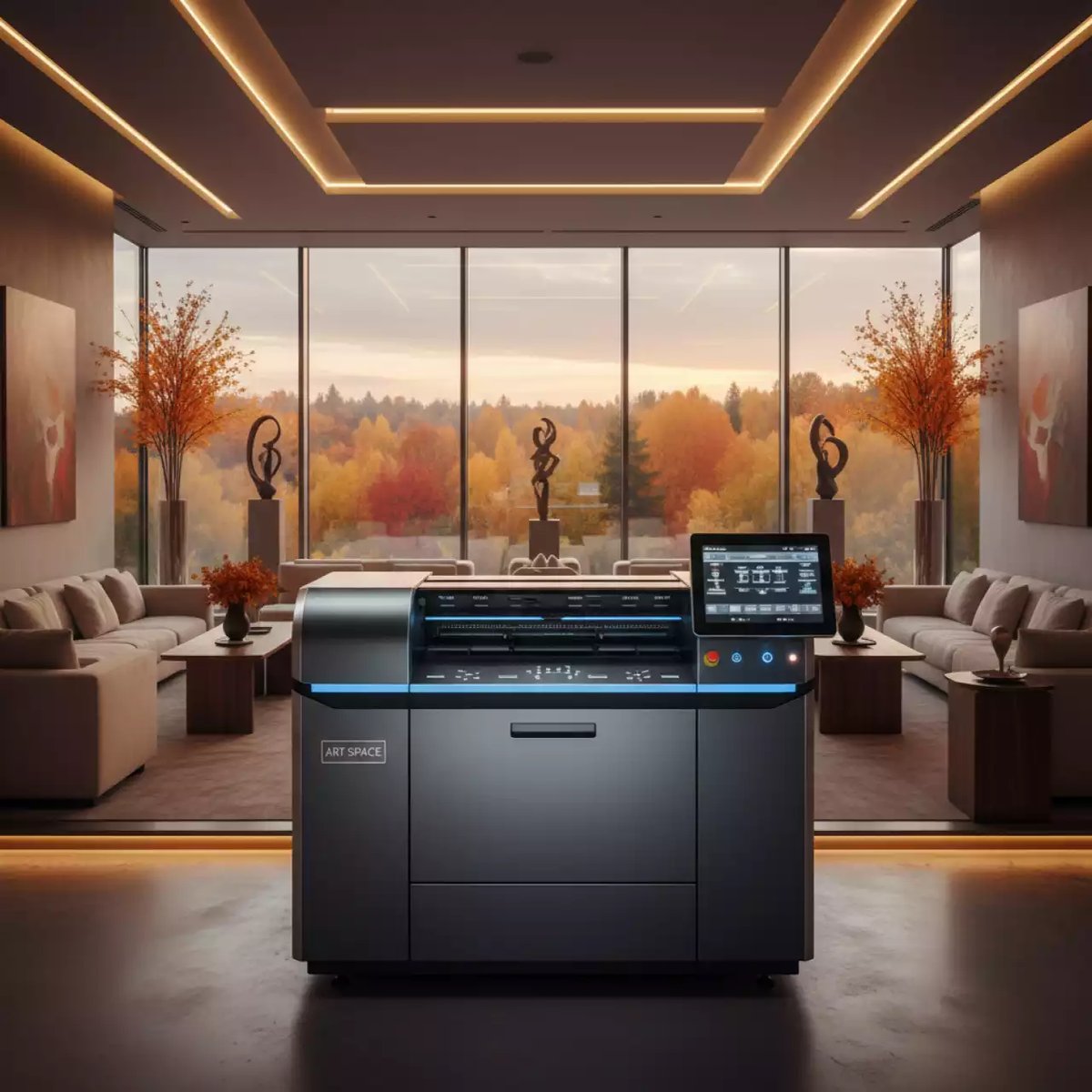 Аренда Плоттер сольвентный Roland TrueVIS VG3 540 в Panorama by Mercure — ART SPACE