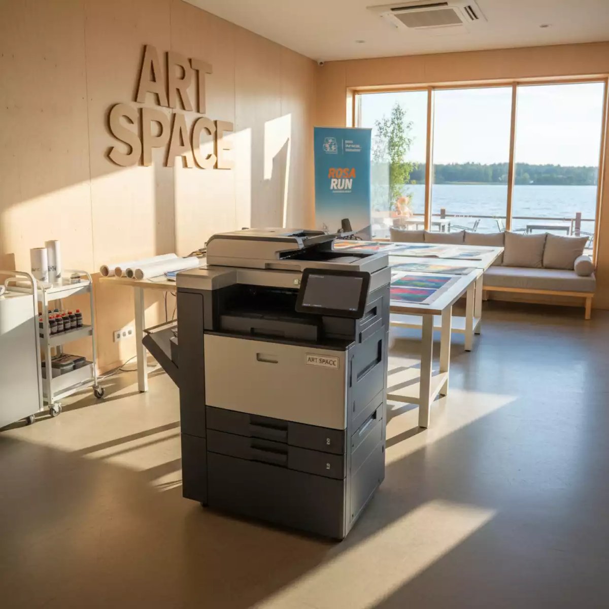 Аренда Плоттер струйный Canon imagePROGRAF PRO 6100 3871C003 в ресторане «Voda» — ART SPACE