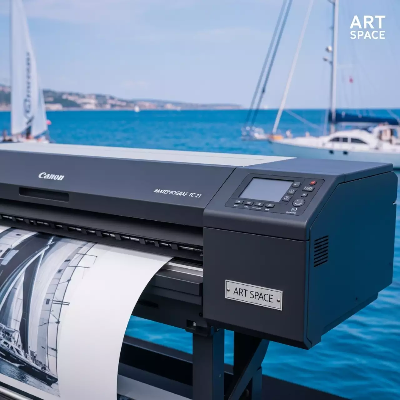 Аренда Плоттер струйный Canon imagePROGRAF TC 21 24" WiFi 7055C003 на парусной регате (Сочи) — ART SPACE