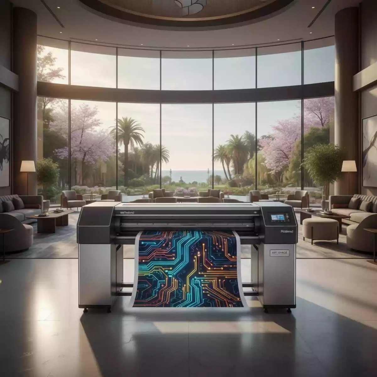 Аренда Плоттер УФ Roland TrueVIS MG 640 в отеле Hyatt Regency Sochi — ART SPACE