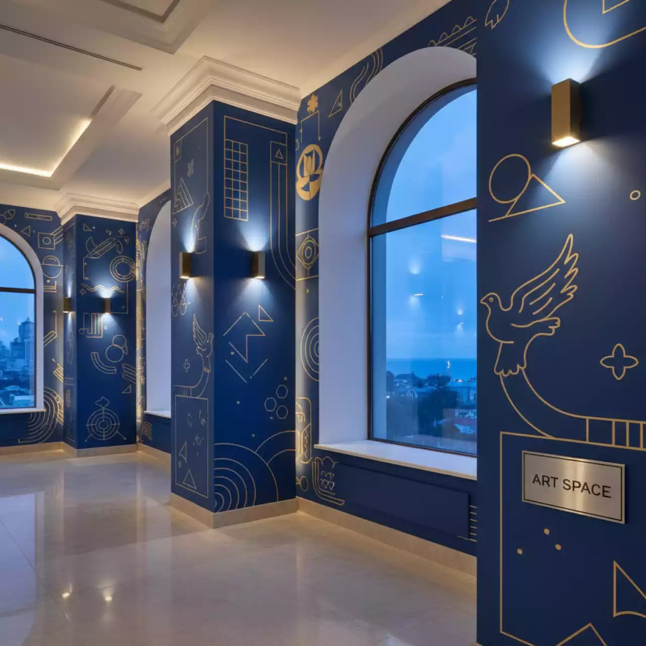 Аренда Плоттерная пленка Oracal 641 19M 1x50 м в Mercure Сочи Центр — ART SPACE