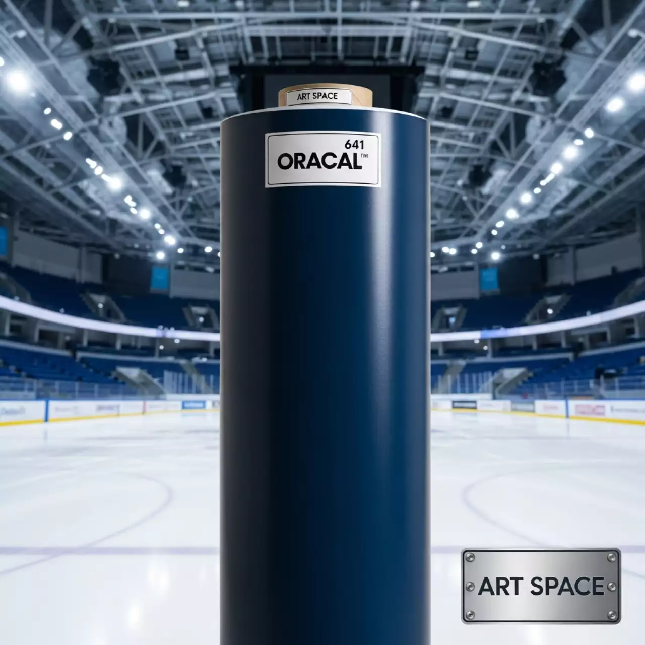 Аренда Плоттерная пленка Oracal 641 50 1,26х50 м в ледовом дворце «Большой» — ART SPACE