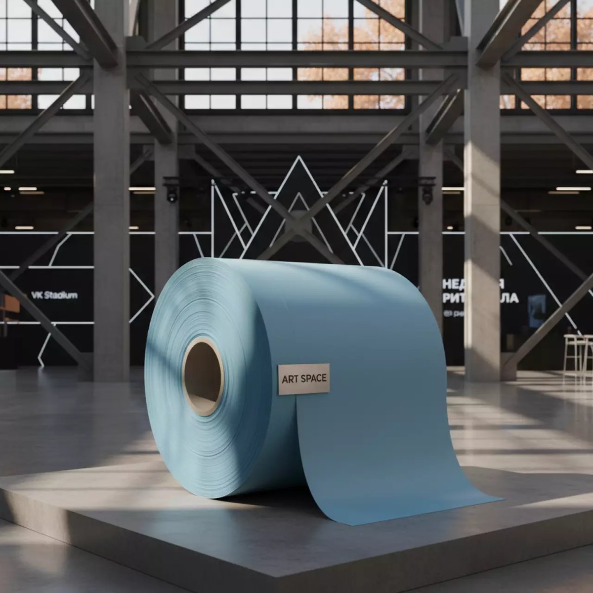 Аренда Плоттерная пленка Oracal 641 56 1,26x50 м в VK Stadium Sirius — ART SPACE