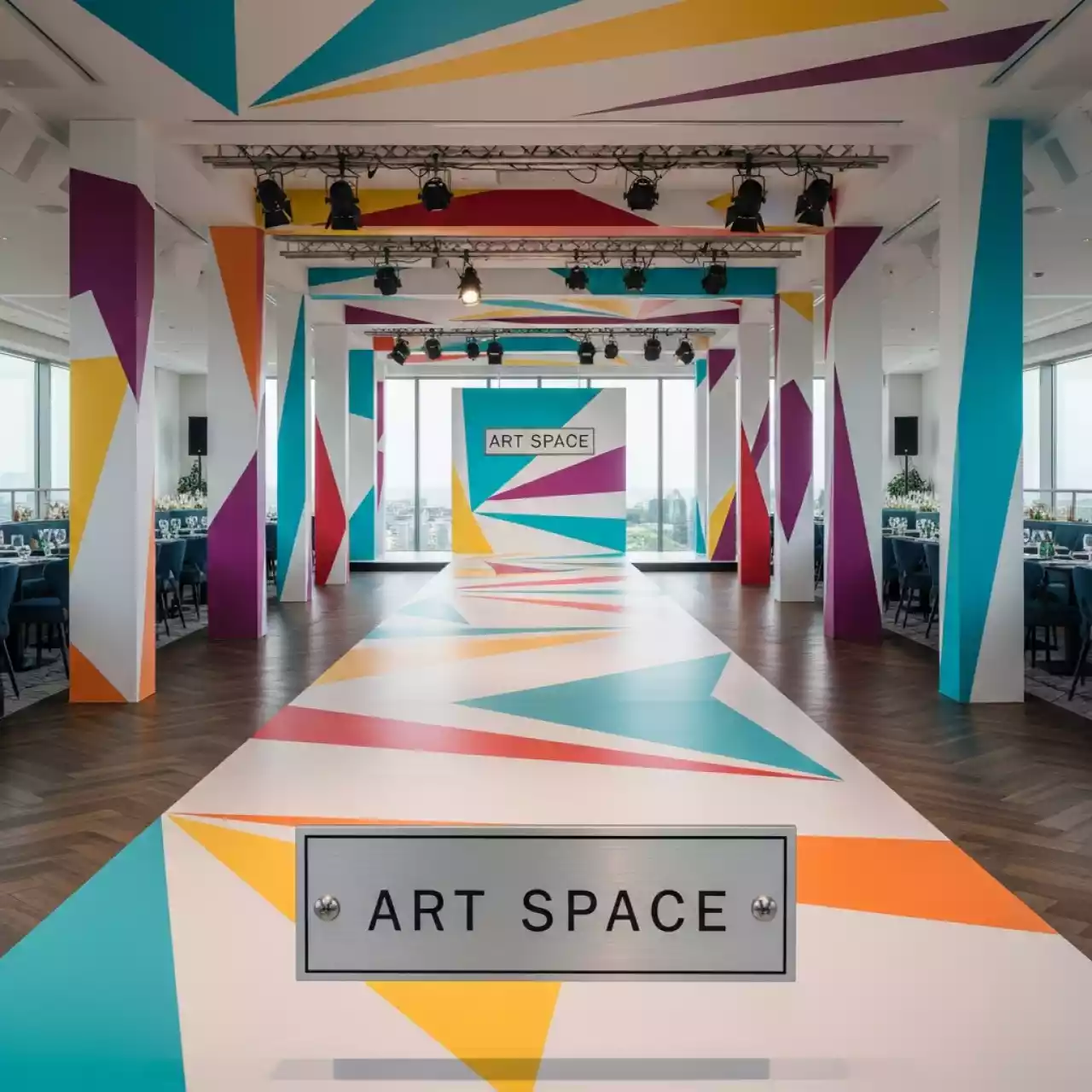 Аренда Плоттерная пленка Oracal 641 60 1х50 м в ресторане «Sanremo» — ART SPACE