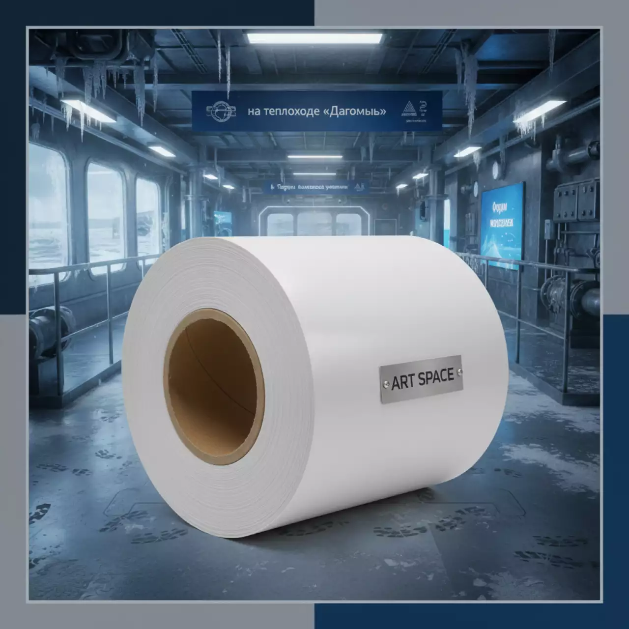 Аренда Плоттерная пленка Oracal 641 64 1,26x50 м на теплоходе «Дагомыс» — ART SPACE