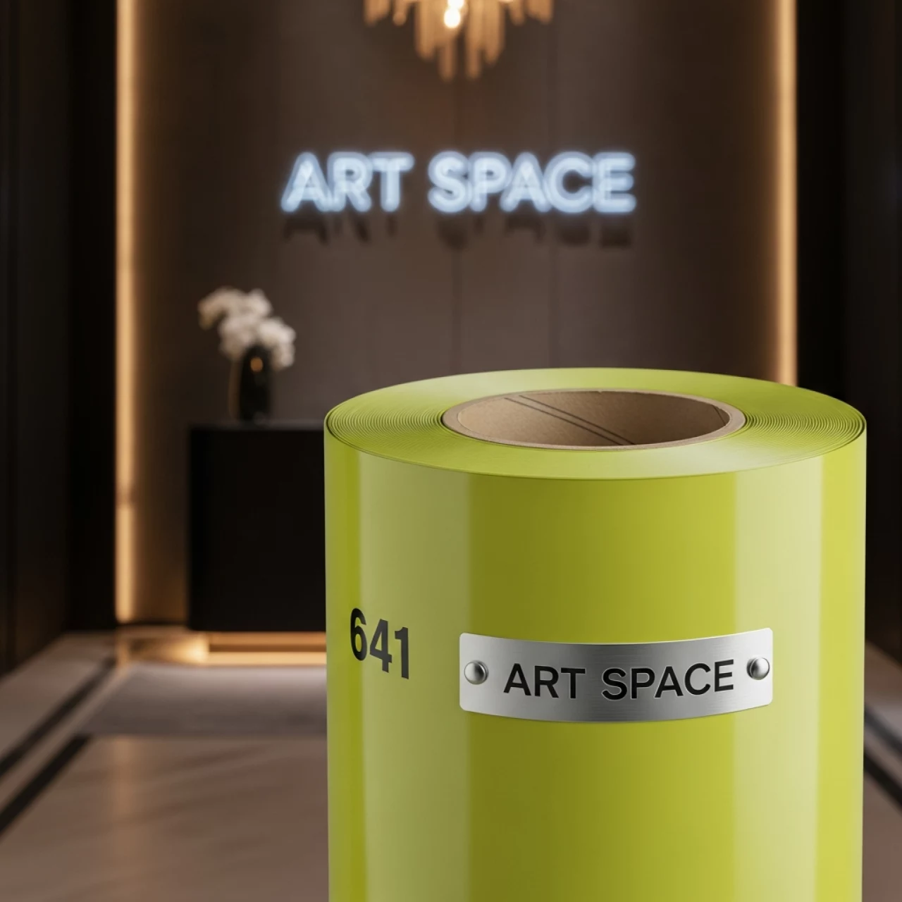 Аренда Плоттерная пленка Oracal 641 64 1х50 м в Boutique Hotel PORTUM 1905 — ART SPACE