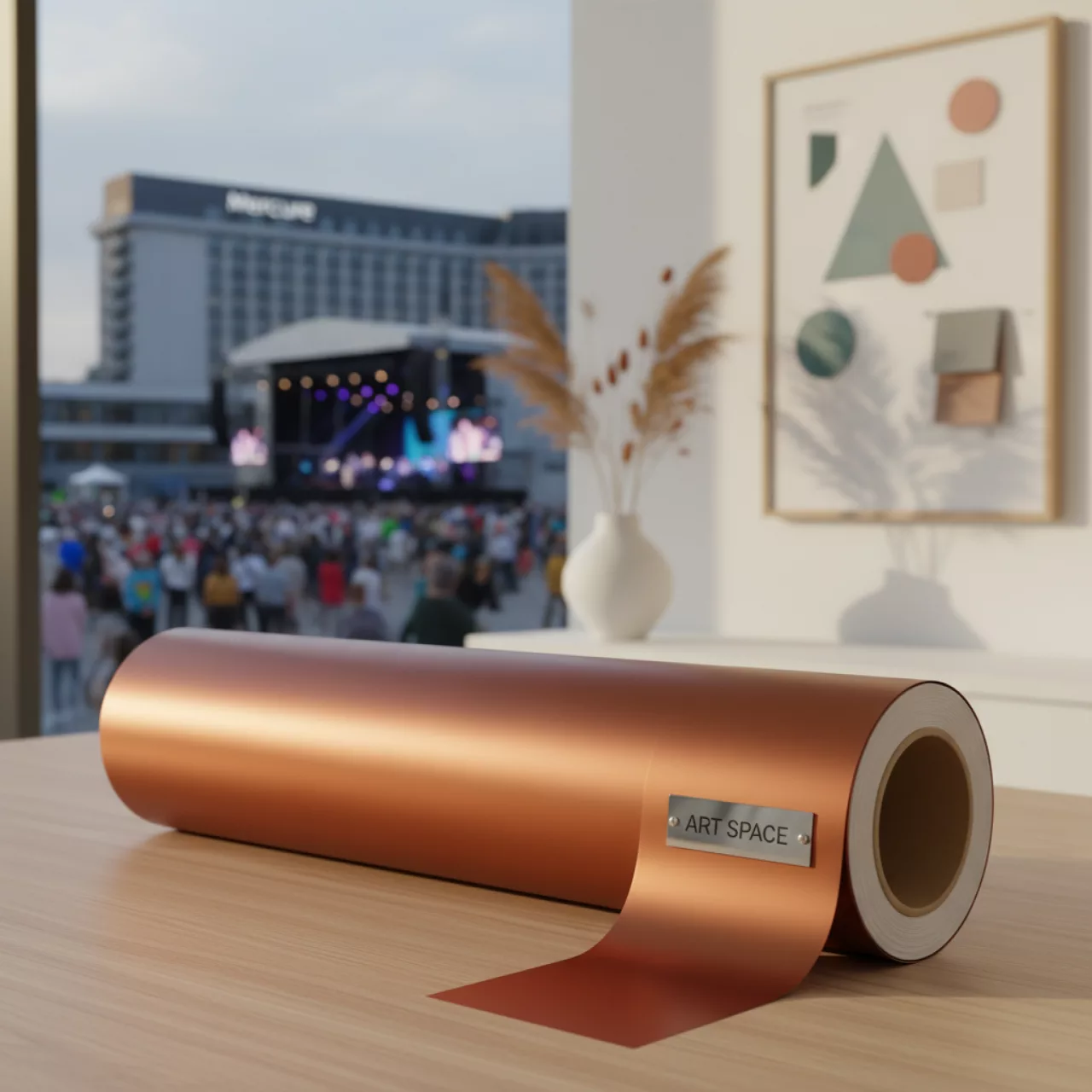 Аренда Плоттерная пленка Oracal 641 91 1x50 м в Mercure Сочи Центр — ART SPACE