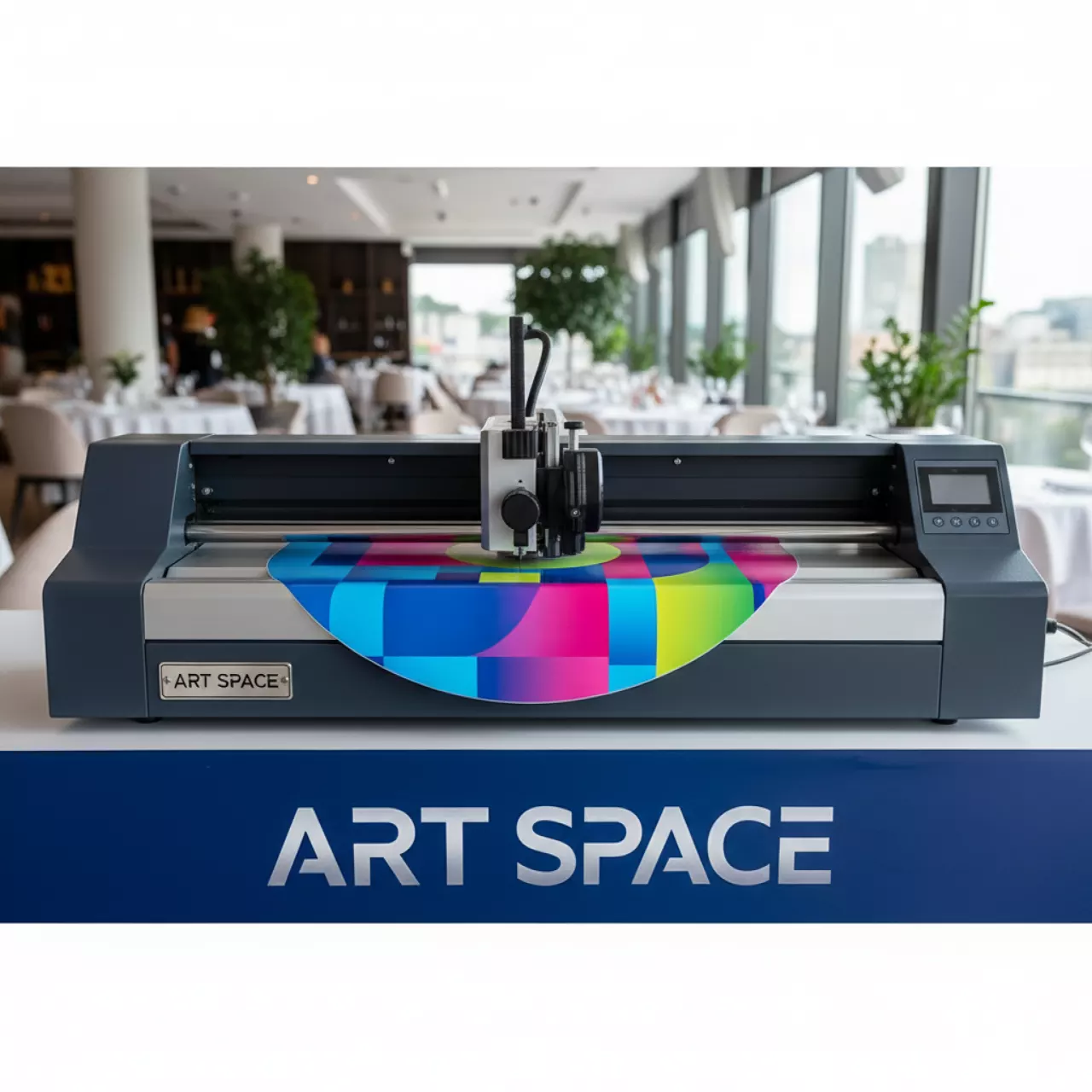 Аренда Плоттерная пленка Oracal 641 в ресторане «La Terrazza» — ART SPACE