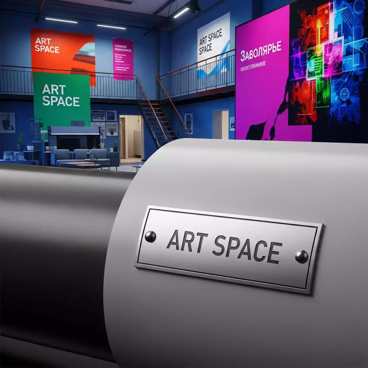 Аренда Плоттерная пленка Oracal 641 в санатории «Заполярье» — ART SPACE