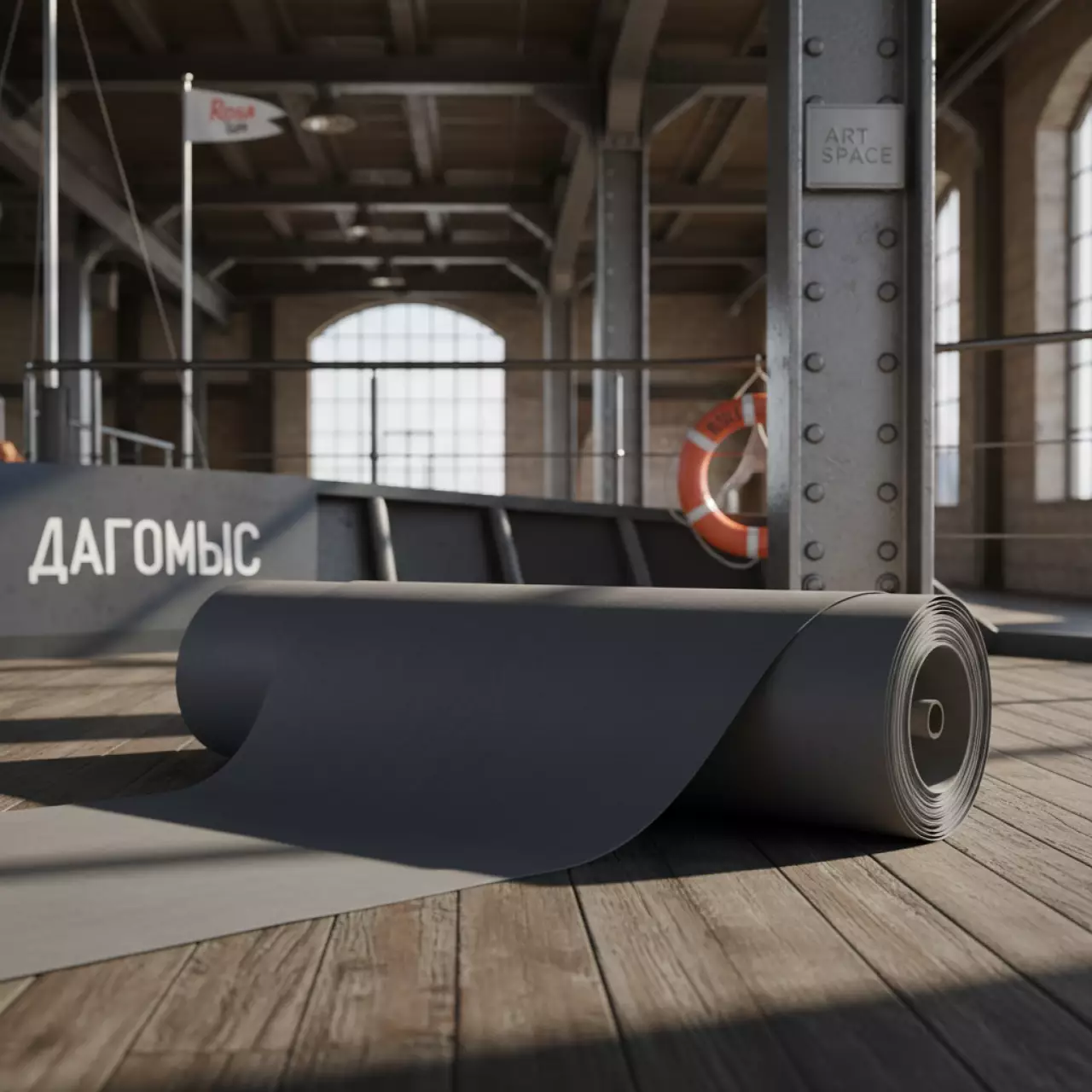 Аренда Плоттерная пленка ORAMASK 810 1x50 м на теплоходе «Дагомыс» — ART SPACE