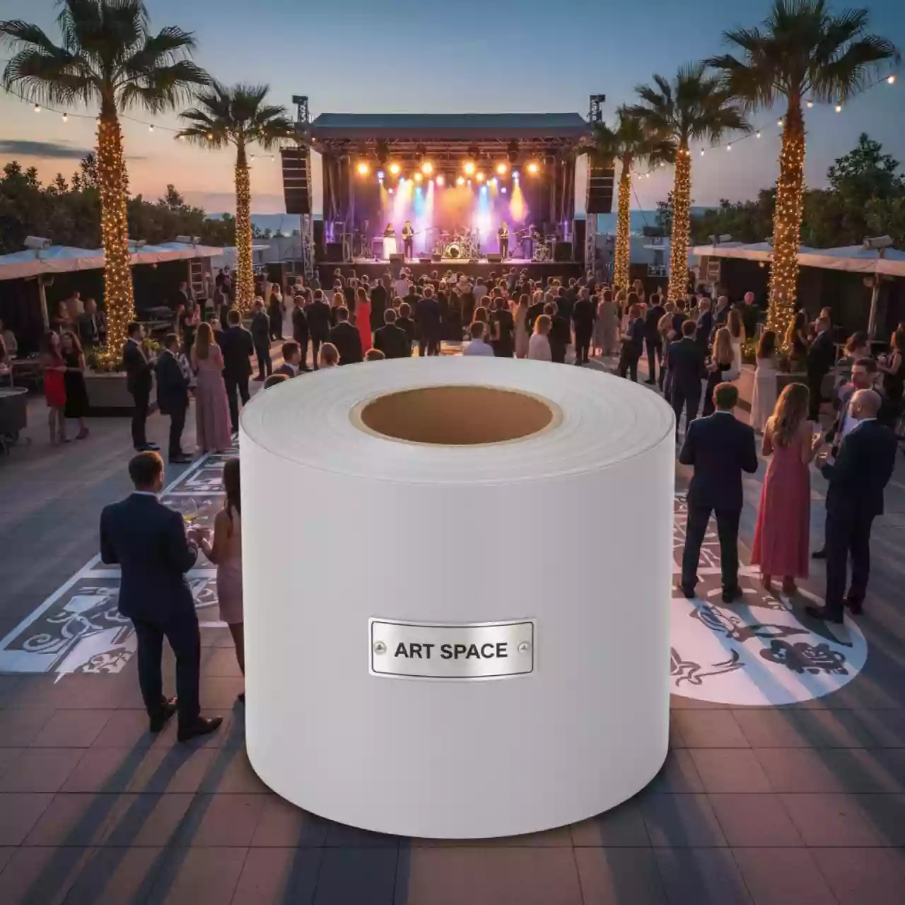 Аренда Плоттерная пленка ORAMASK 831 1,26х50 м в Mövenpick Hotel — ART SPACE