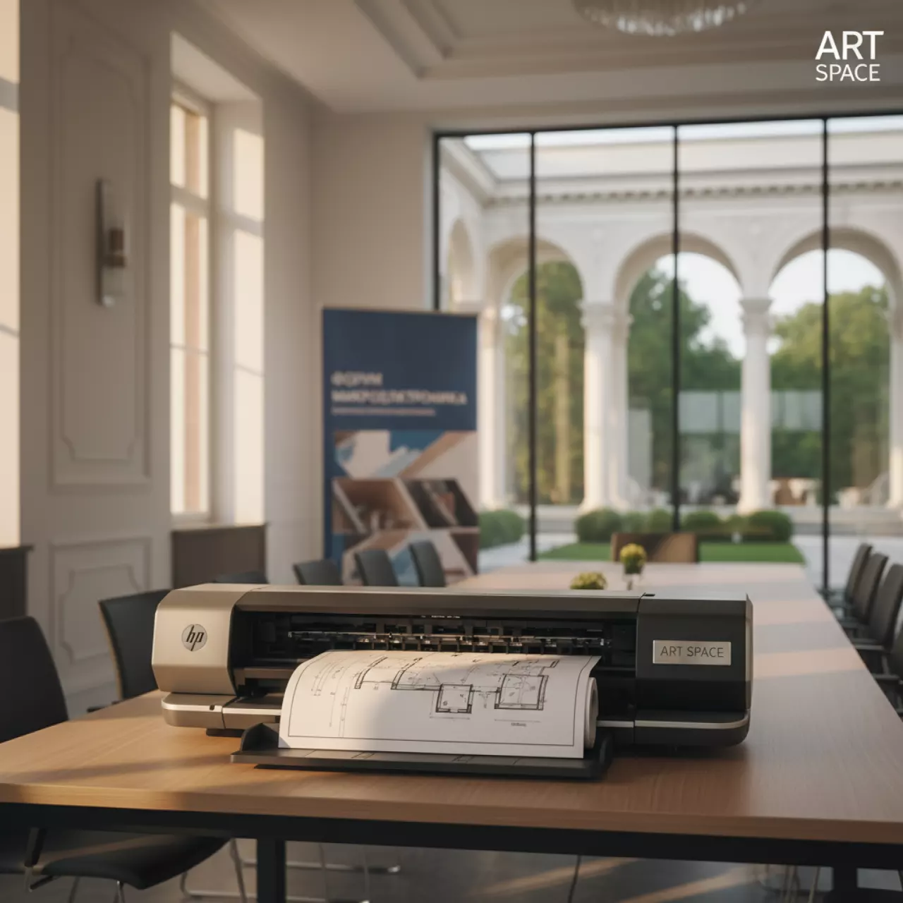 Аренда Плоттеров струйных HP в санатории «Металлург» — ART SPACE