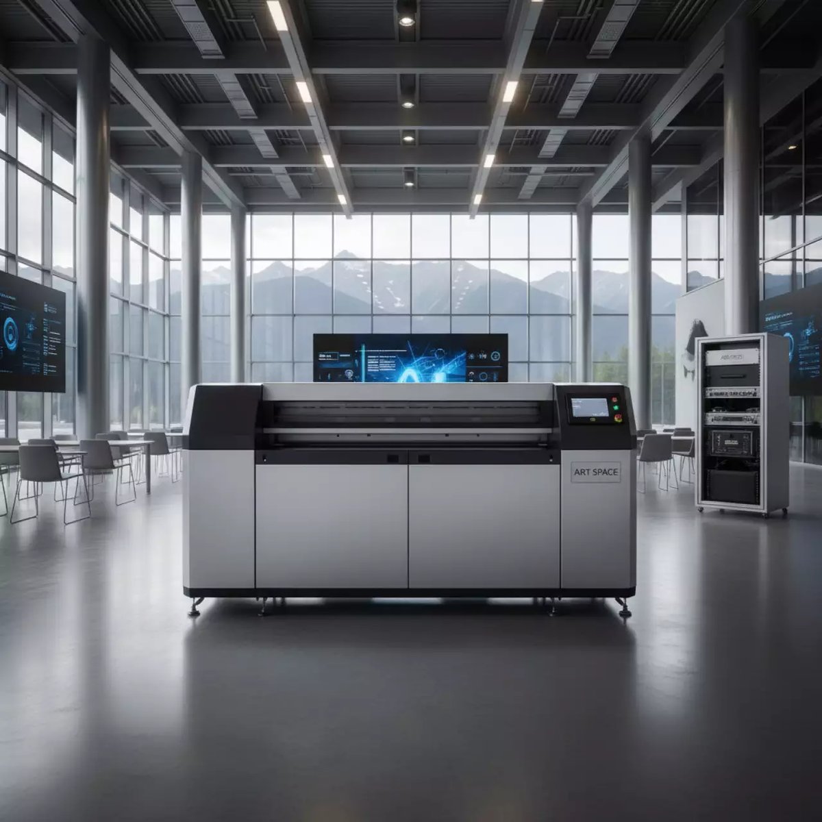 Аренда Плоттеры D gen в ледовом дворце «Роза Хутор» — ART SPACE