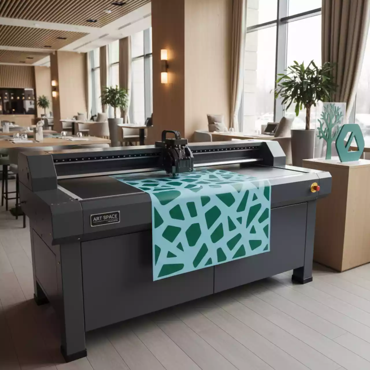 Аренда Плоттеры режущие высокоскоростные каттеры в ресторане «Магеллан» — ART SPACE