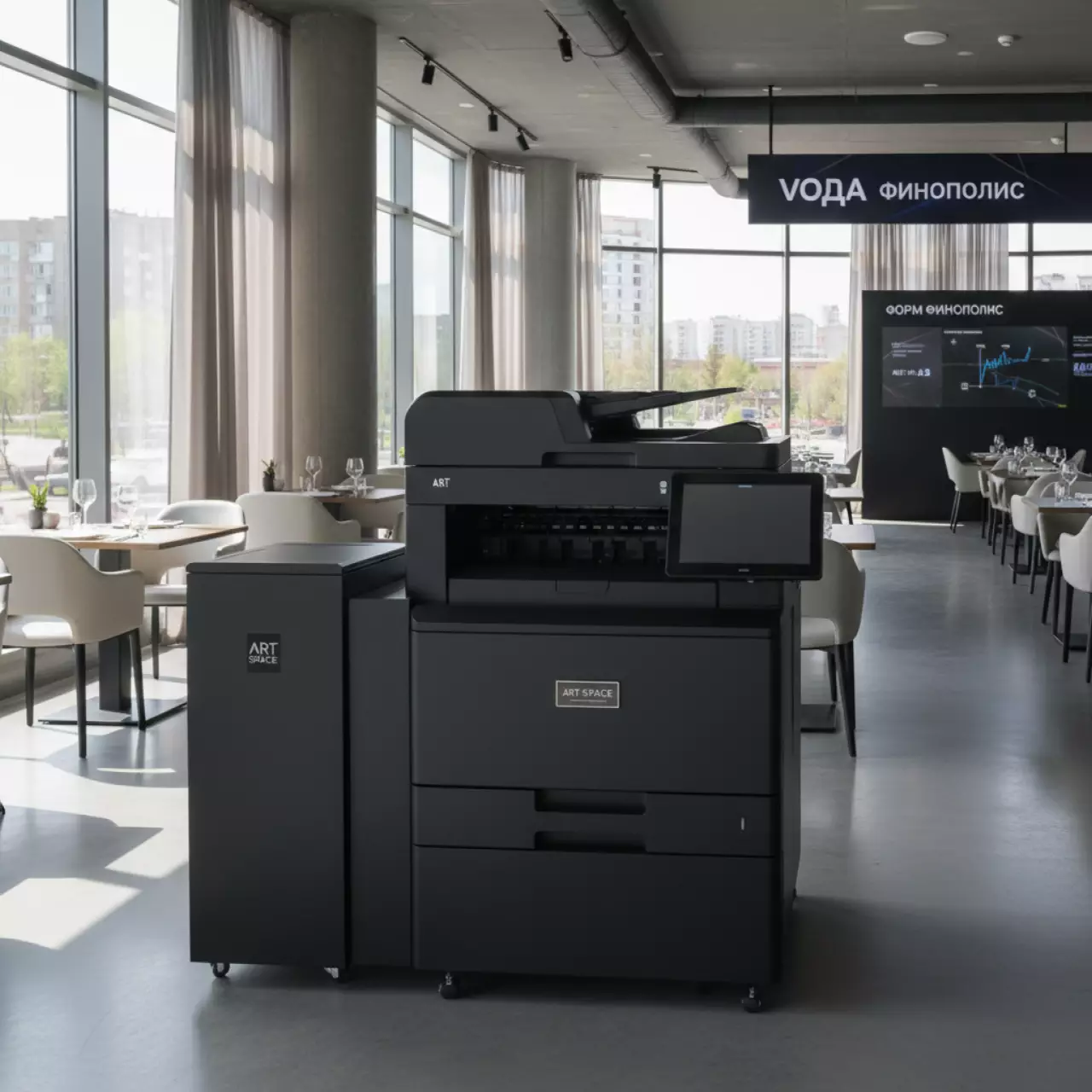 Аренда Плоттеры струйные Canon TX в ресторане «Voda» — ART SPACE