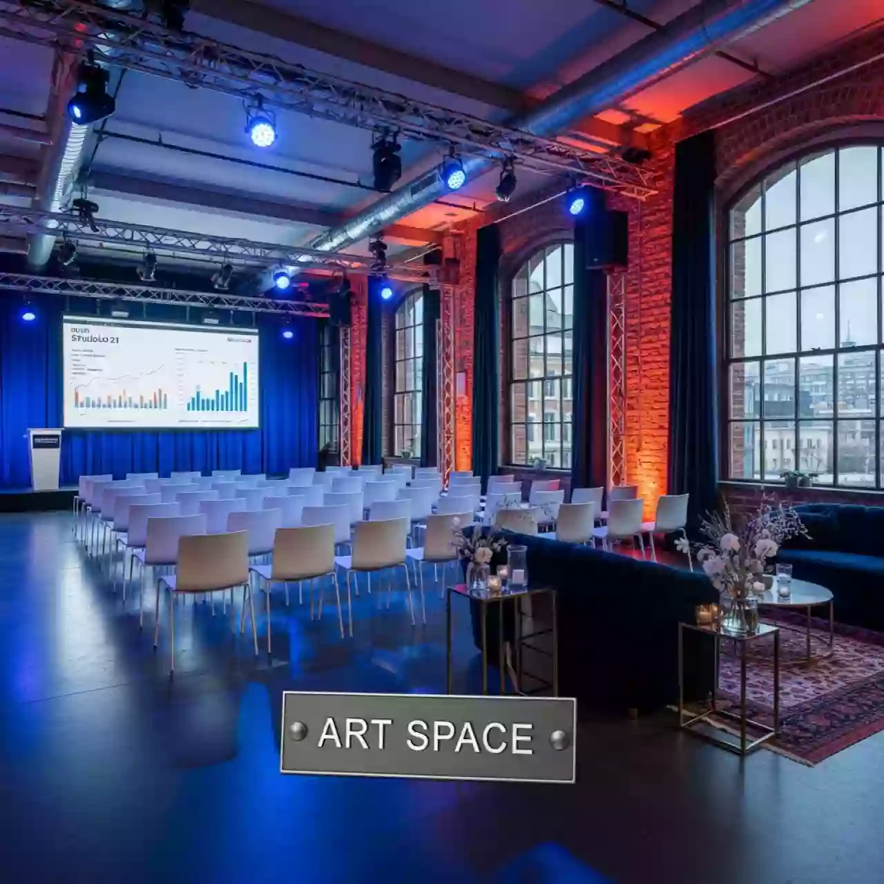 Аренда ПМЭФ 2015 в лофте «Студия 21» — ART SPACE