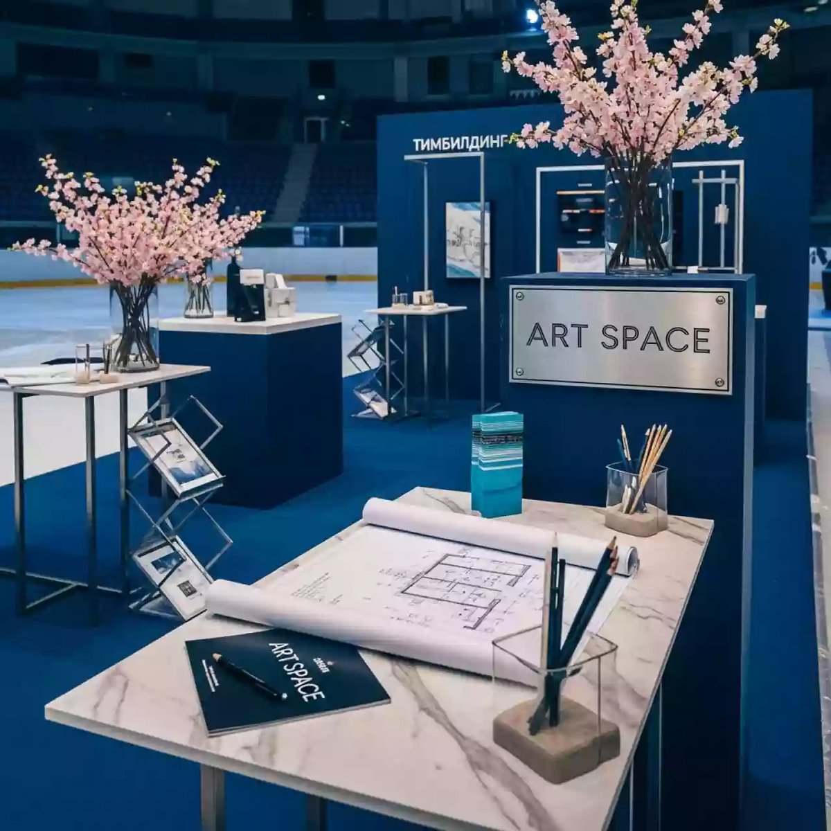 Аренда Подготовка конструкторской документации для торгового оборудования в ледовой арене «Шайба» — ART SPACE