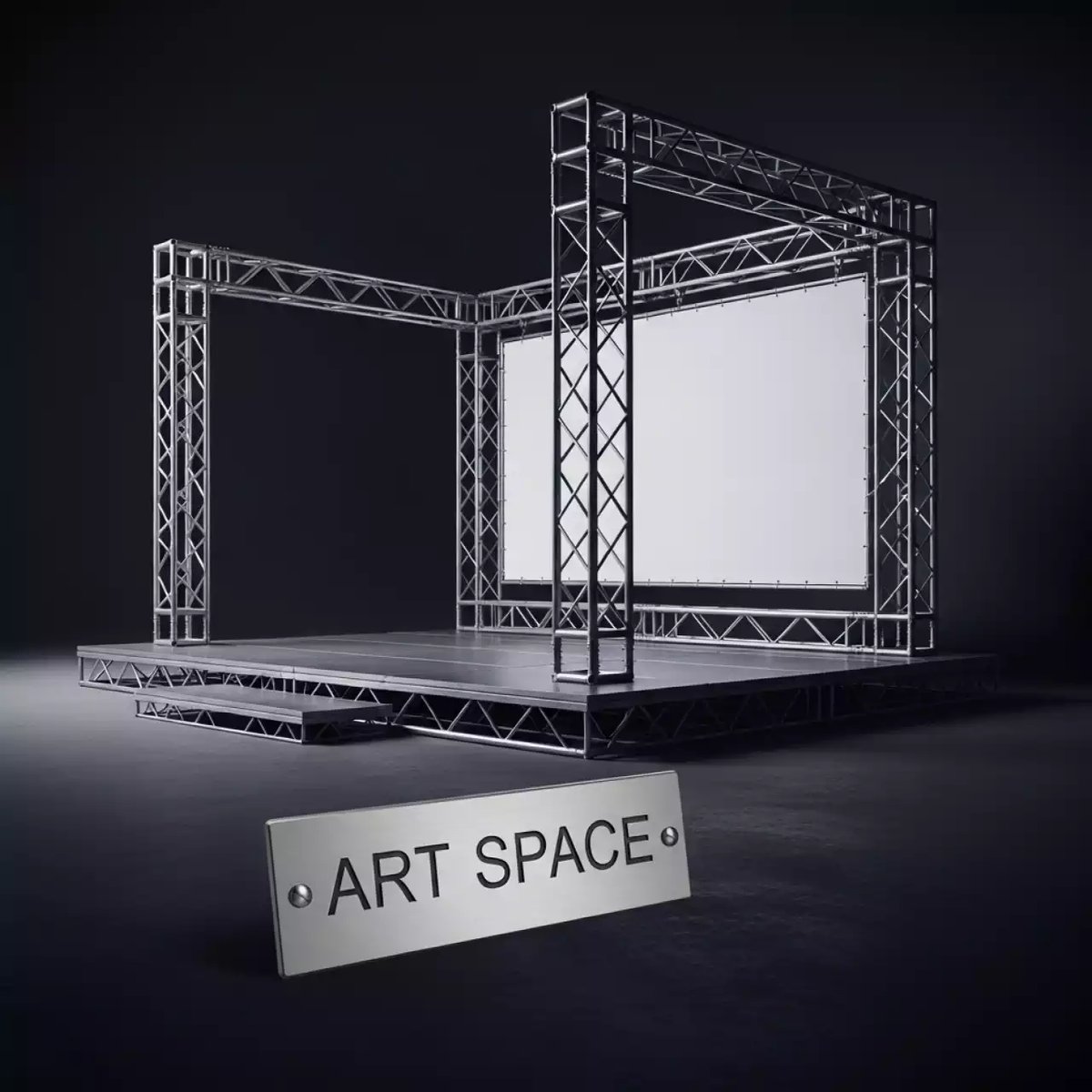 Аренда Подиум 6х4 м с фермовой конструкцией в Red Arena — ART SPACE