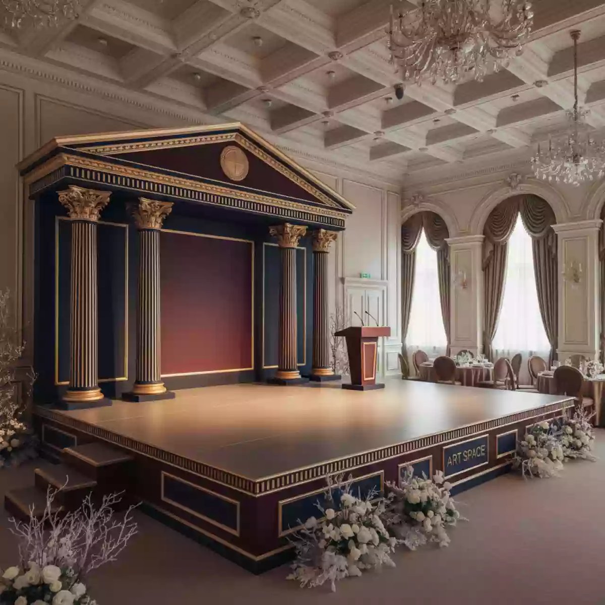 Аренда Подиум для моделей 10х4 м в City Park Hotel Sochi — ART SPACE