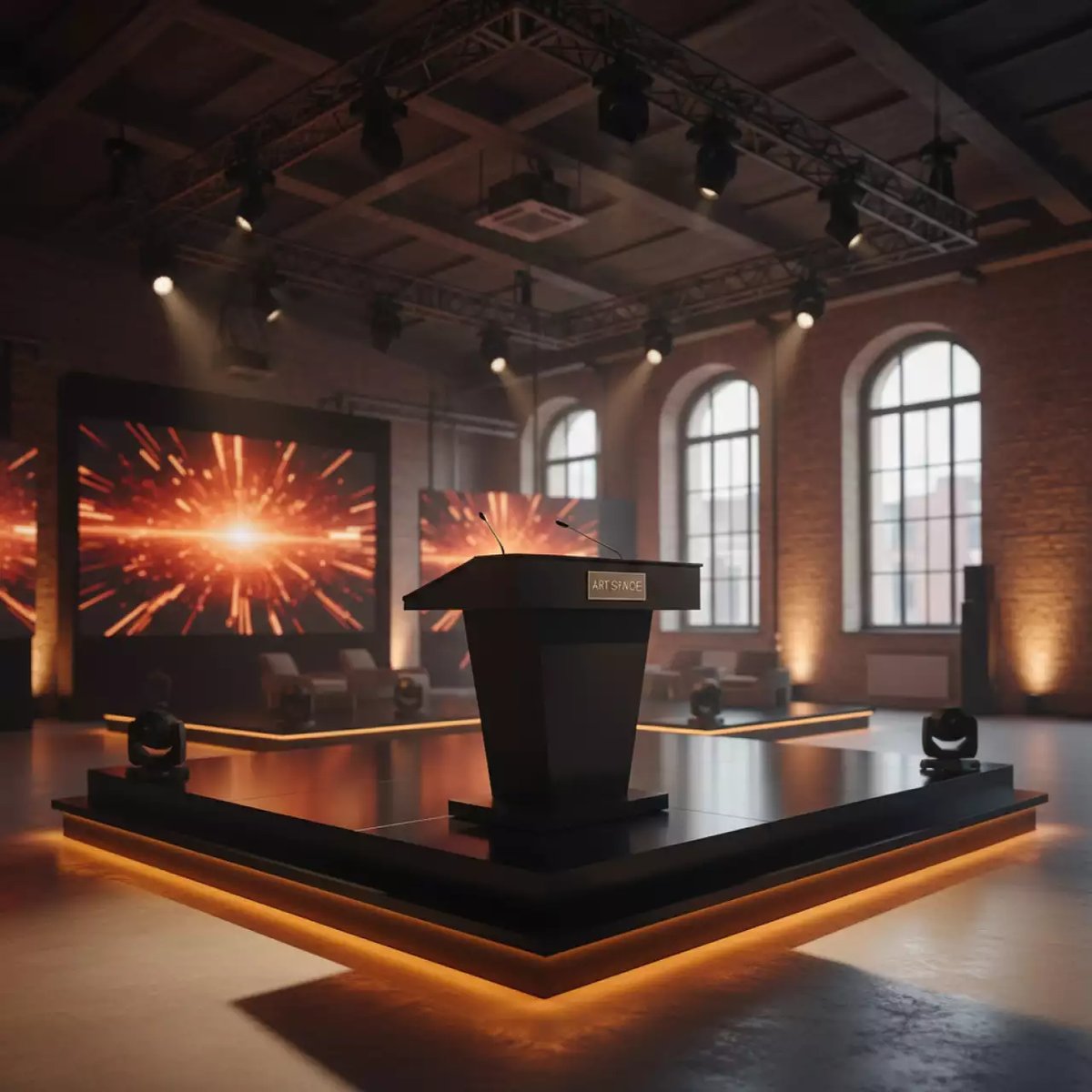 Аренда Подиум для показов и концертов в лофте «Студия 21» — ART SPACE