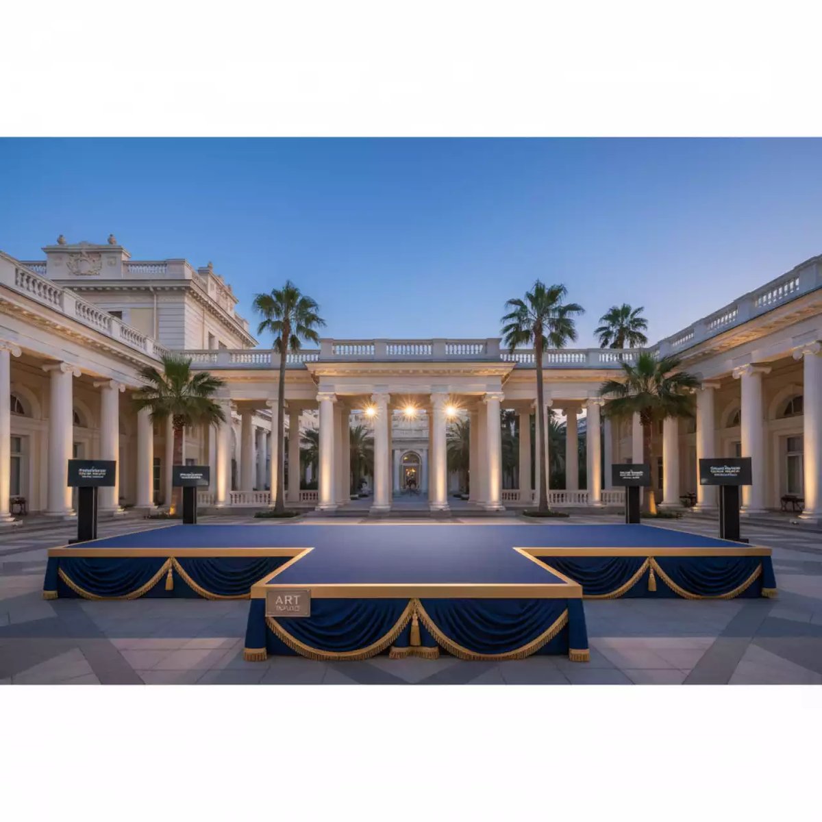 Аренда Подиум Европодиум 4х3 в санатории «Металлург» — ART SPACE