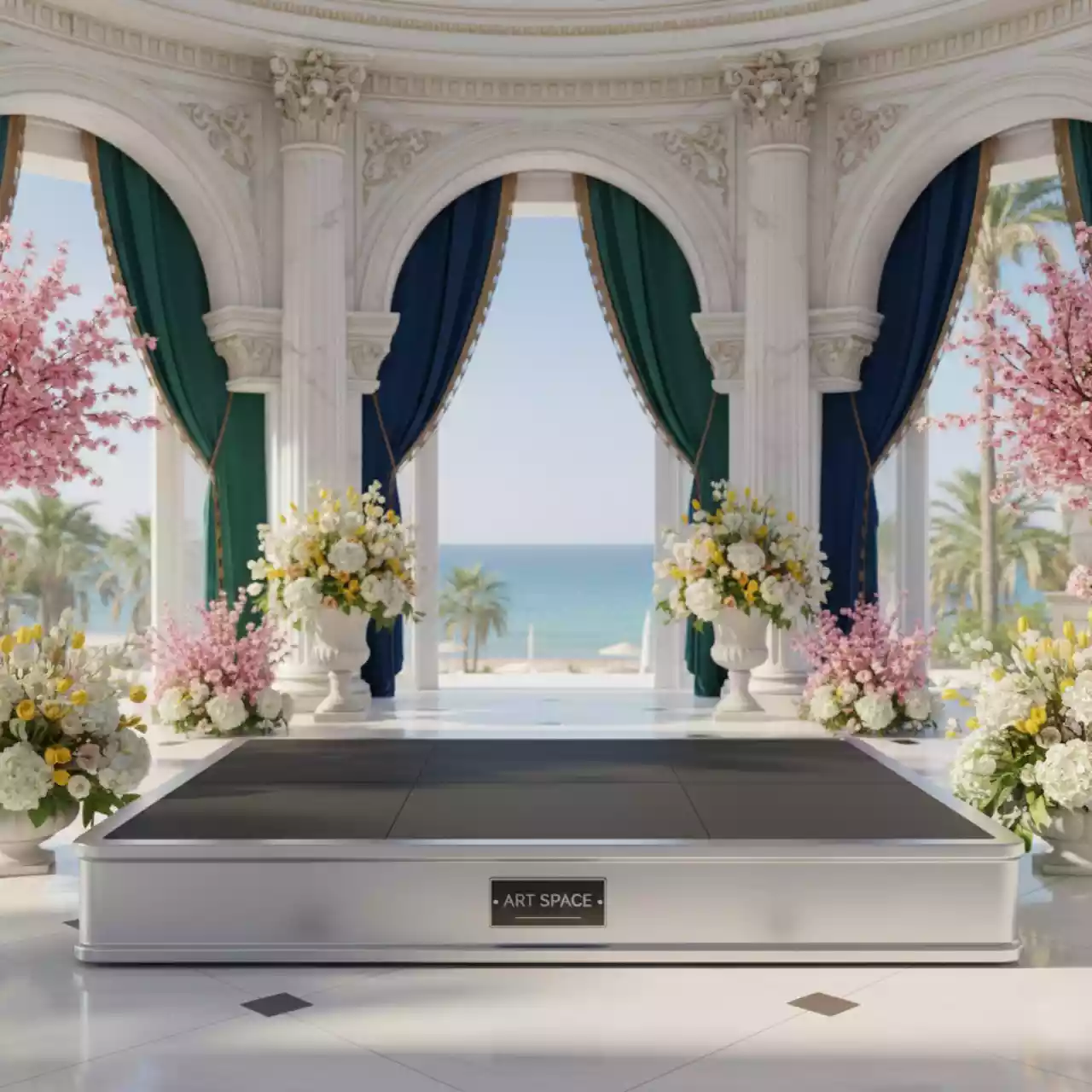 Аренда Подиум Imlight 1х1 м в пляжном комплексе VinoGrad — ART SPACE