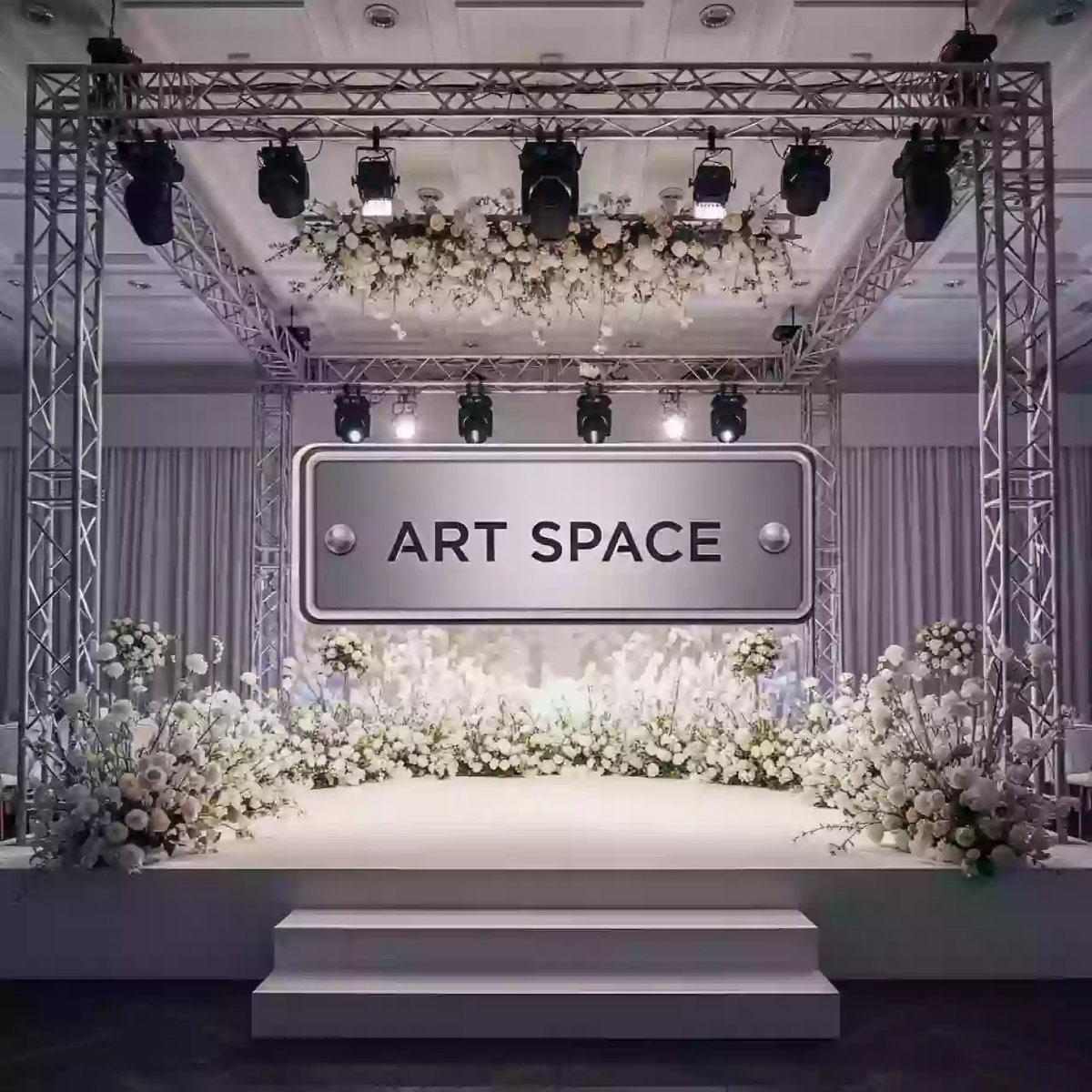 Аренда Подиум Конструктив фермы Layher в ресторане «Sanremo» — ART SPACE