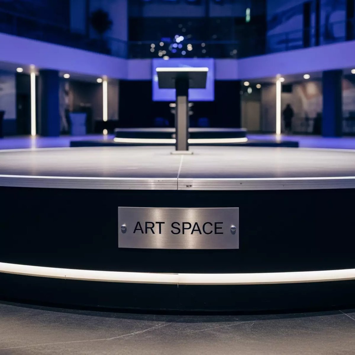 Аренда Подиум круглый 6 метров в Керлинговом центре «Ледяной куб» — ART SPACE