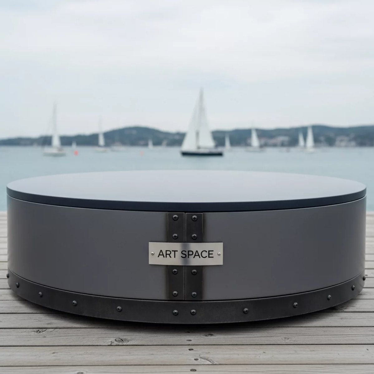 Аренда Подиум круглый d 3 м на парусной регате (Сочи) — ART SPACE