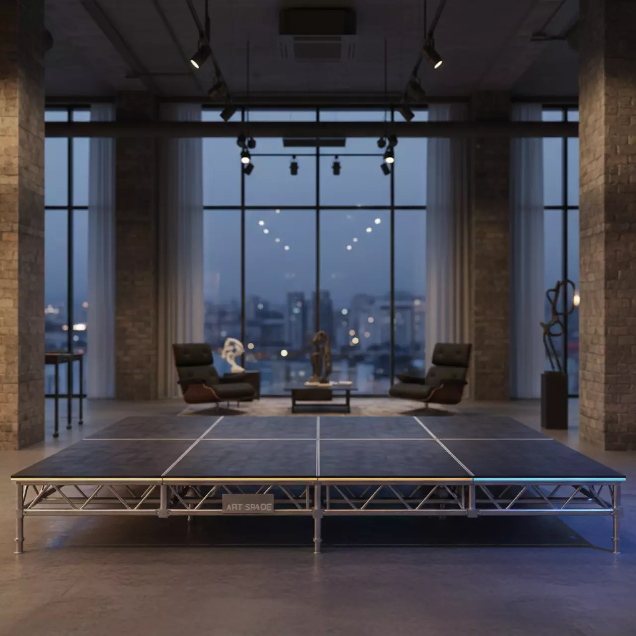 Аренда Подиум Layher 2,07х2,07 м в City Park Hotel Sochi — ART SPACE