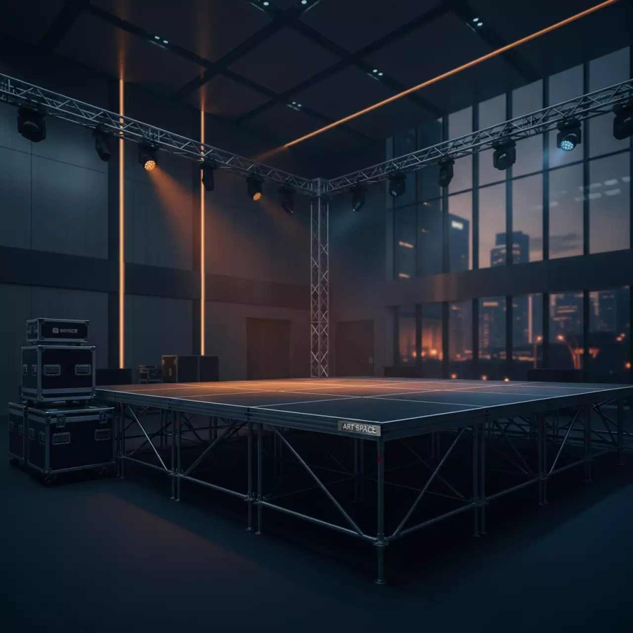 Аренда Подиум Layher в Mantera Supreme — ART SPACE