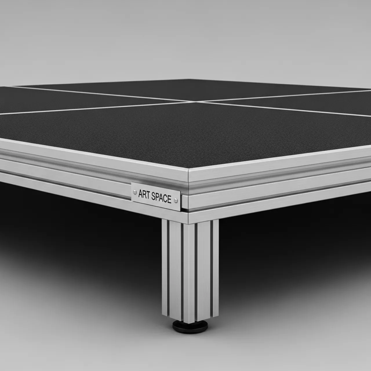 Аренда Подиум сценический 2х1 м высота 60 см в ресторане «Сыроварня» — ART SPACE