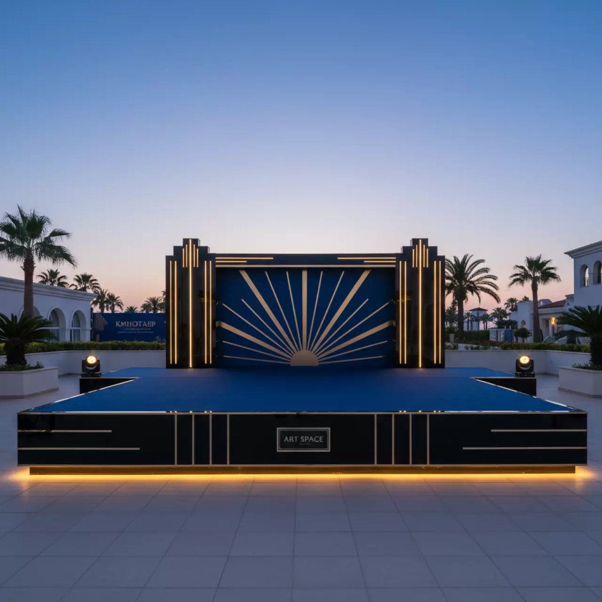 Аренда Подиум сценический 8х6 м в санатории «Заполярье» — ART SPACE