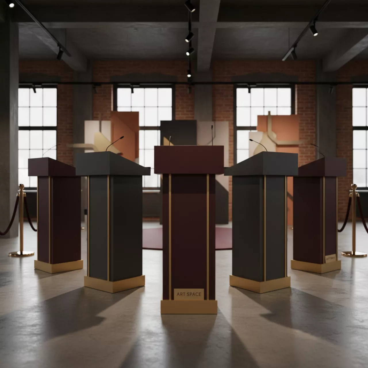 Аренда Подиумов для Награждения в ресторане «Brunello» — ART SPACE