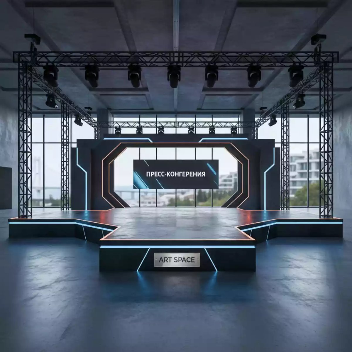 Аренда Подиумы 5х6 в Bridge Resort — ART SPACE