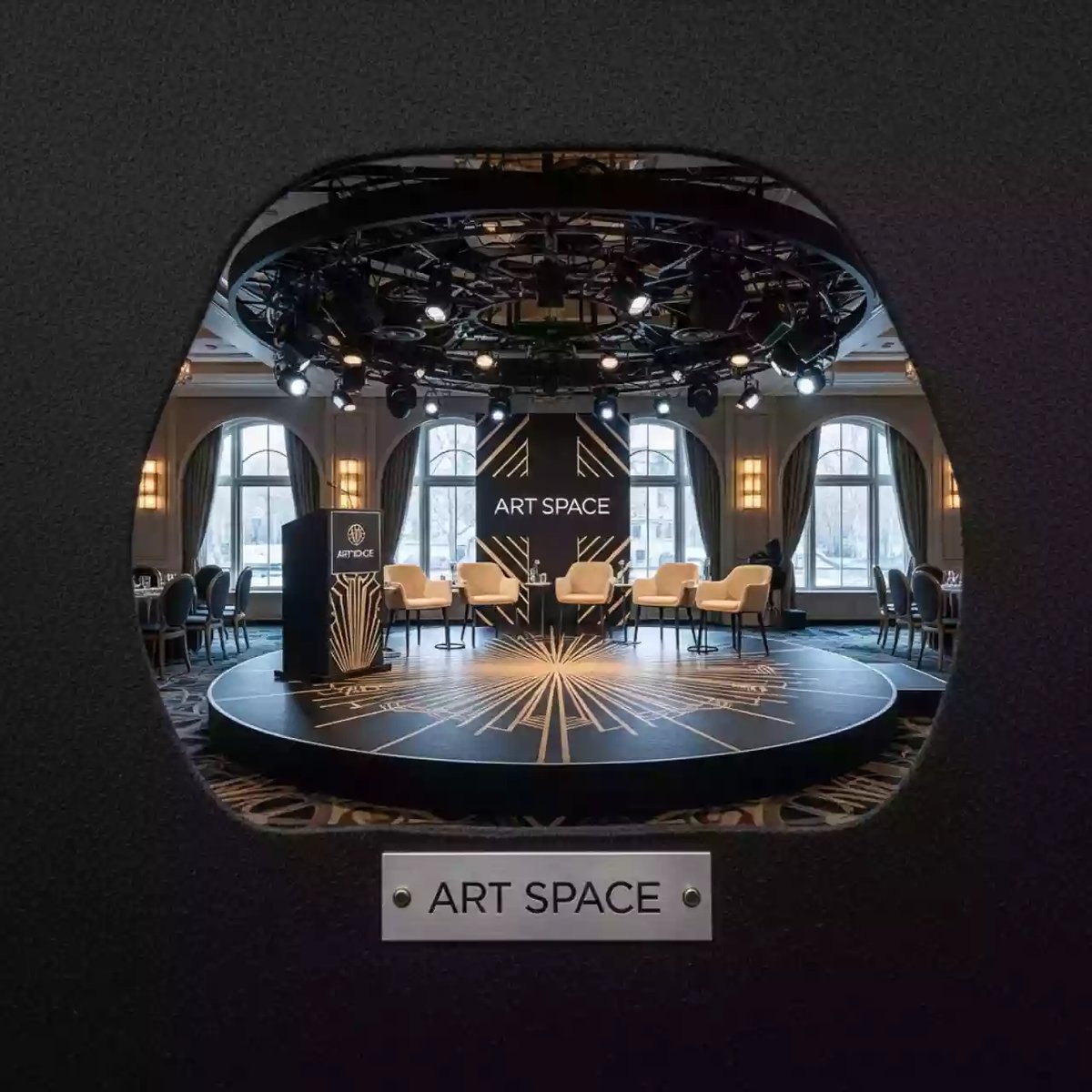 Аренда Подиумы и сцены поворотные в Radisson Collection Paradise — ART SPACE