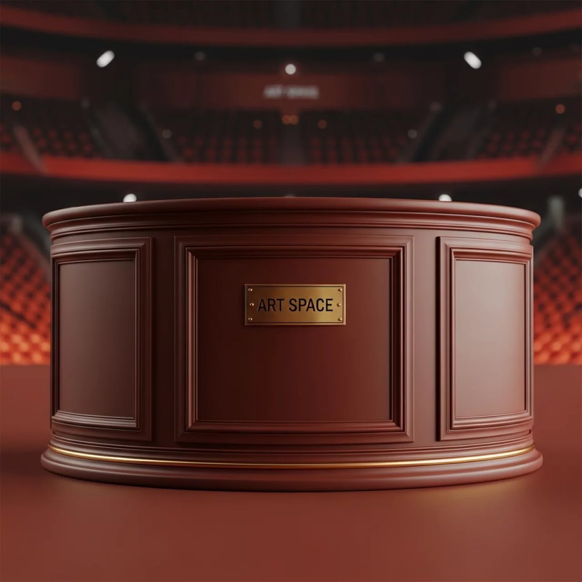 Аренда Подиумы круглые 4 в VK Stadium Sirius — ART SPACE