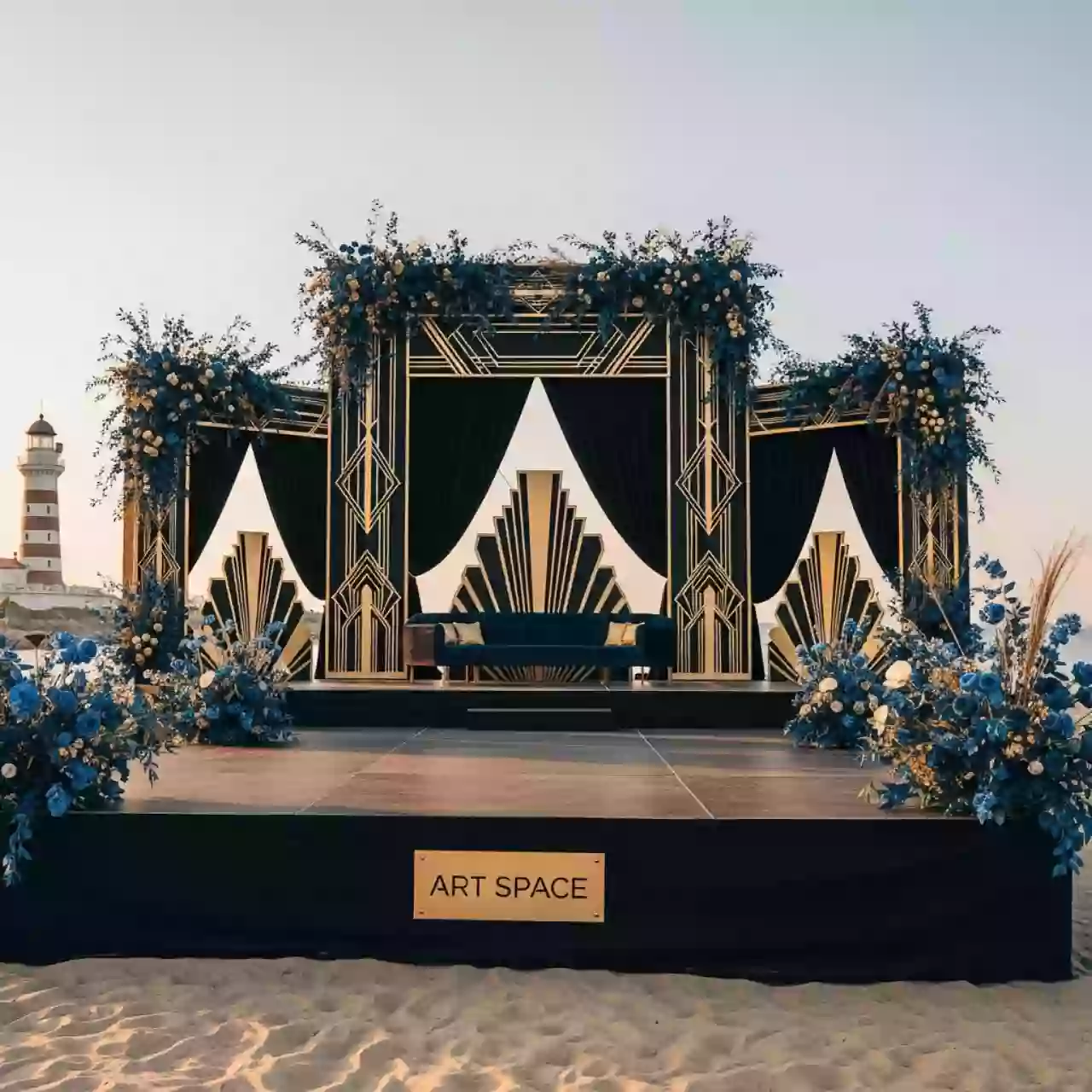 Аренда Подиумы Steel Deck 1,22х1,22 м на пляже «Маяк» — ART SPACE