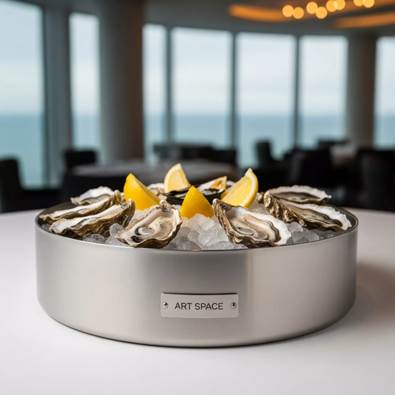 Аренда Поднос для морепродуктов D 425 мм H 65 мм в зале «Чайка» (Морпорт) — ART SPACE