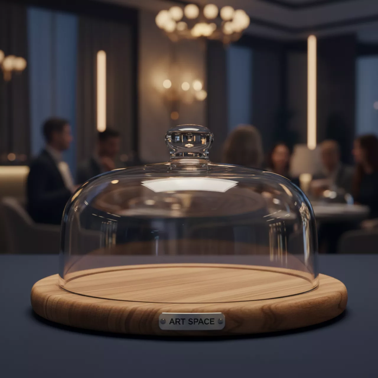 Аренда Поднос круглый для подачи сыра в санатории «Октябрьский» — ART SPACE