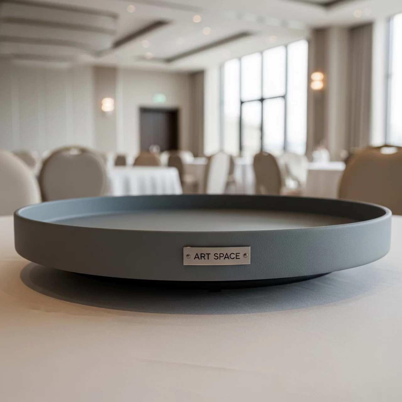 Аренда Поднос крутящийся для сервировки 110 см в Sochi Marriott Krasnaya Polyana — ART SPACE