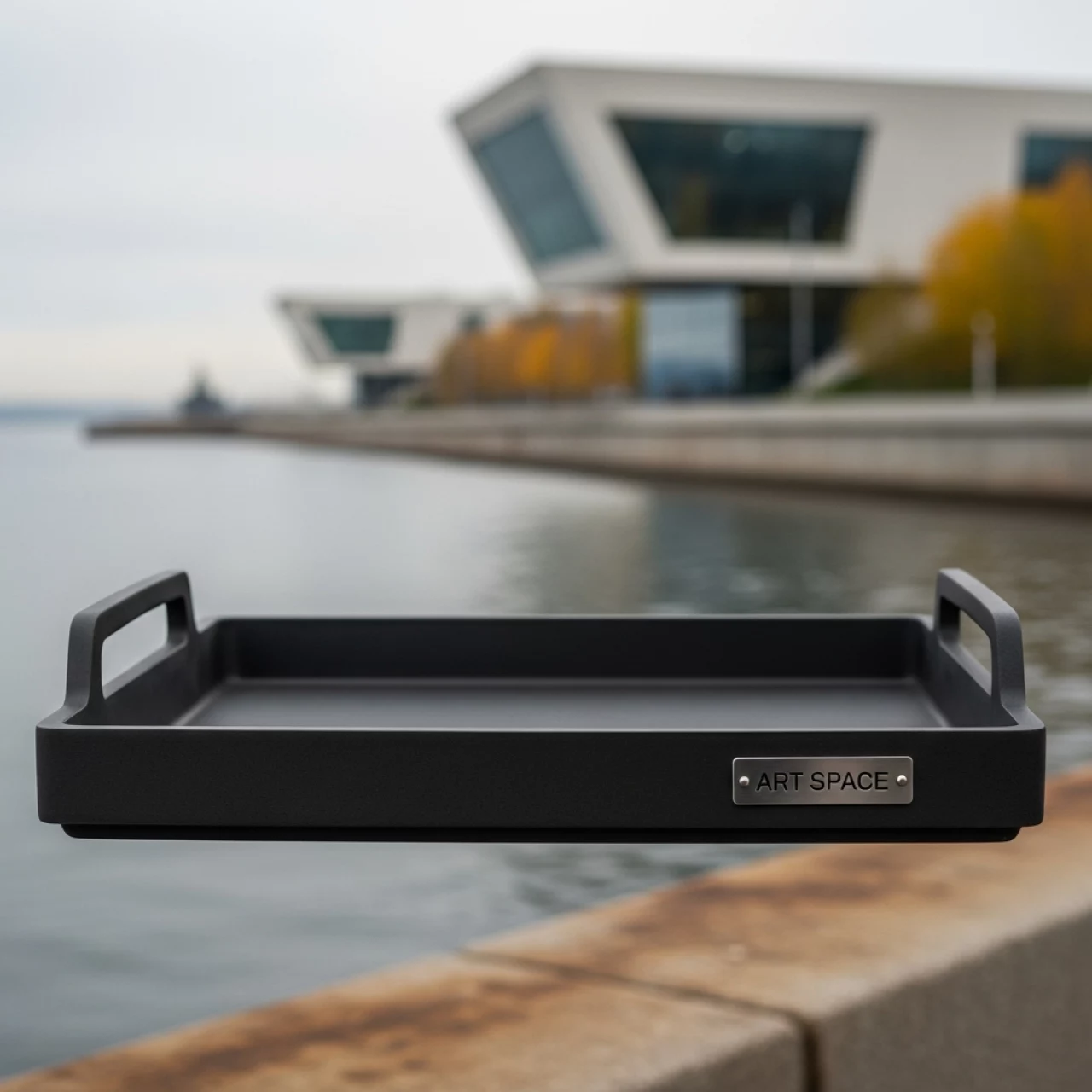 Аренда Поднос прямоугольный с ручками 45х35,5 см на Имеретинской набережной — ART SPACE