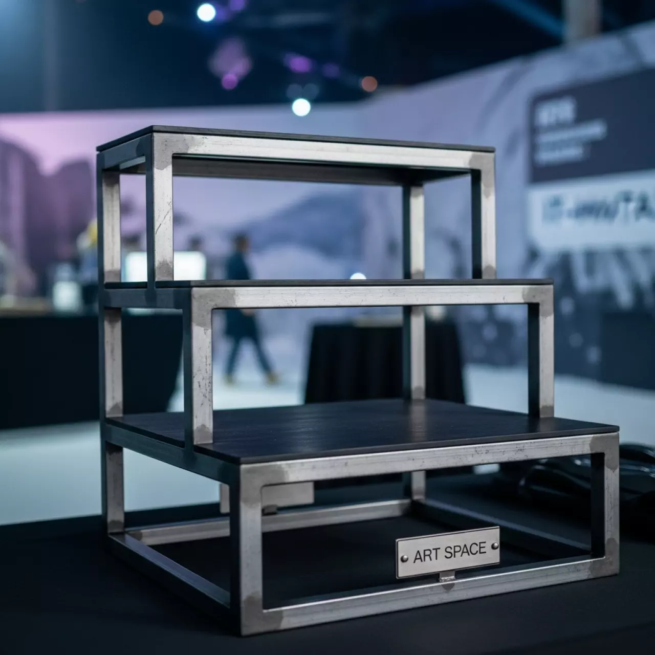 Аренда Подставка для фуршетного подноса лесенки 4 ступени в Rixos Krasnaya Polyana — ART SPACE