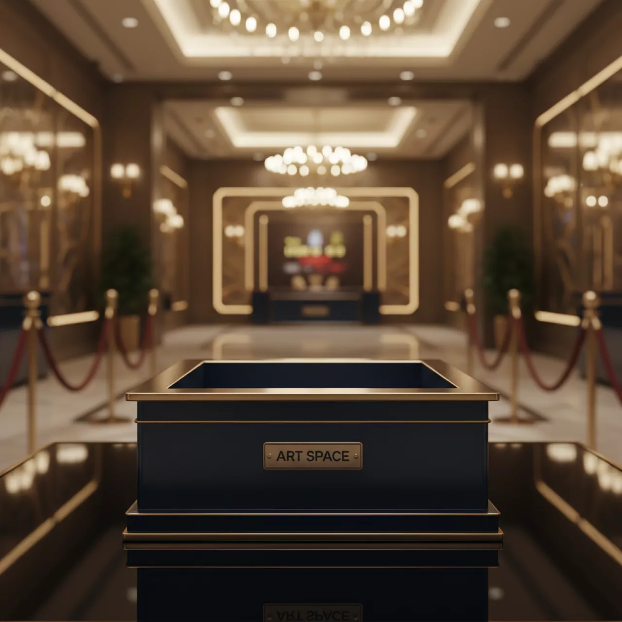 Аренда Подставка для фуршетных блюд 18х18х10 см в казино «Сочи» — ART SPACE