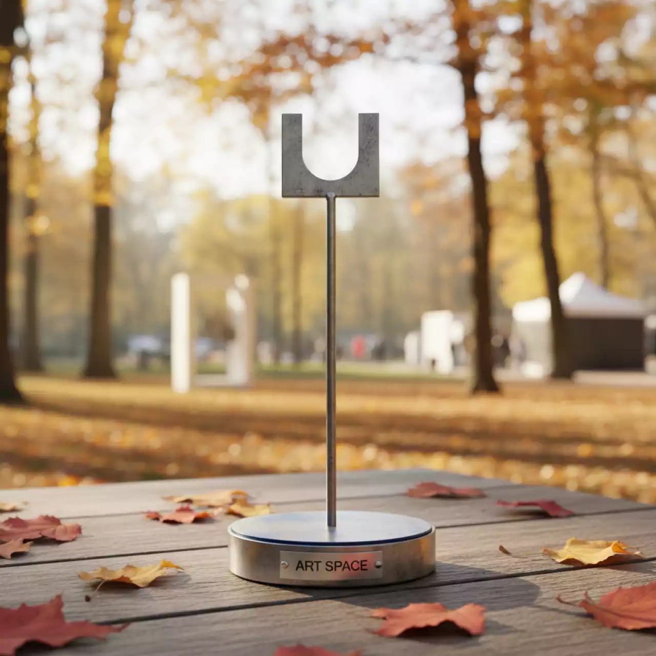 Аренда Подставка для номера средняя 200 мм в парке «Ривьера» — ART SPACE