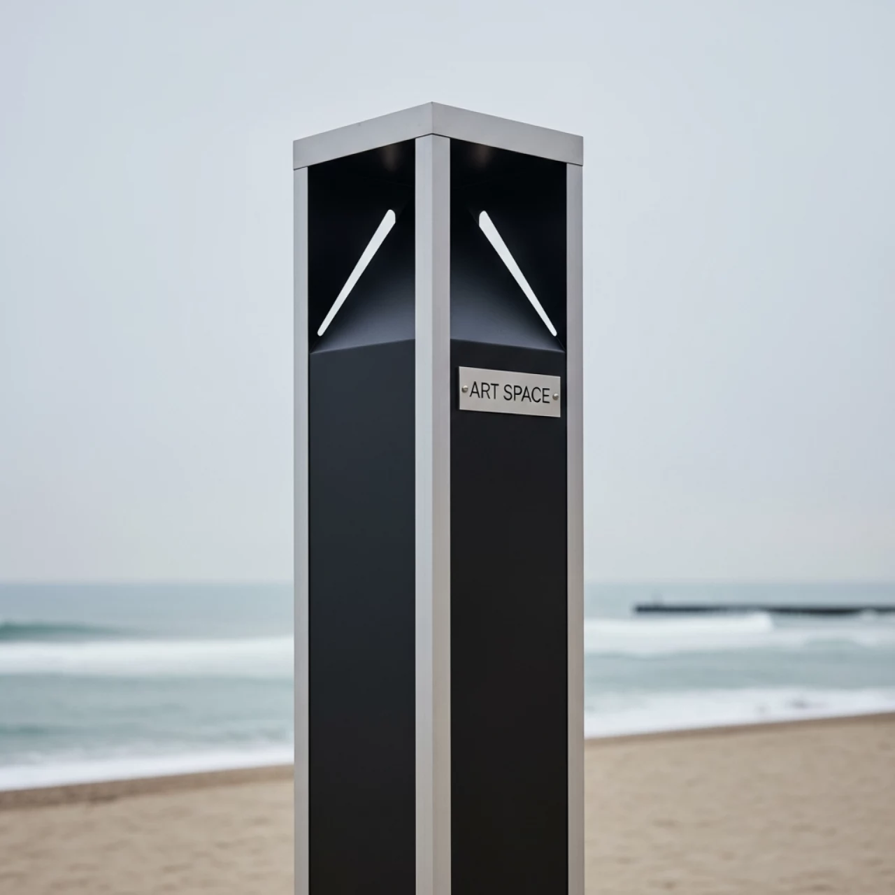 Аренда Подставка для сервировки Zeiher деталь 25х25х225 см на пляже «Ривьера» — ART SPACE