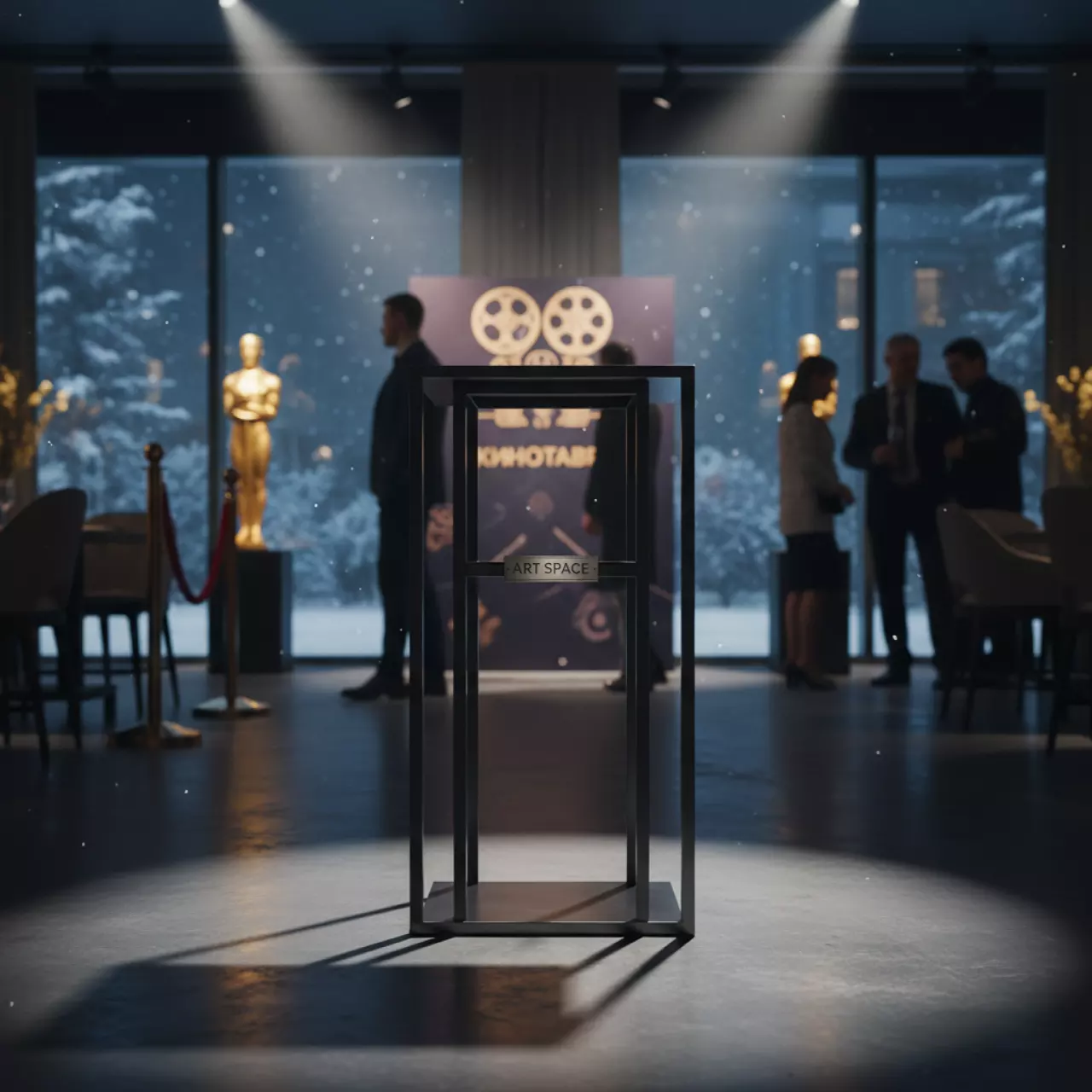 Аренда Подставка для сервировки Zeiher деталь D 25х25х105 см в ресторане «Баран-Рапан» — ART SPACE