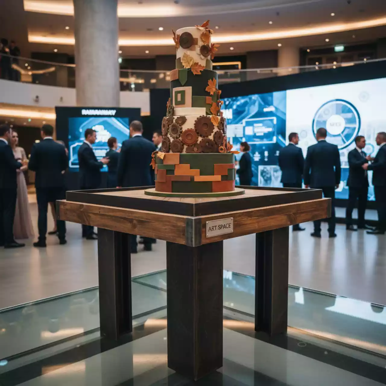 Аренда Подставка для торта бортик вверх в казино «Сочи» — ART SPACE