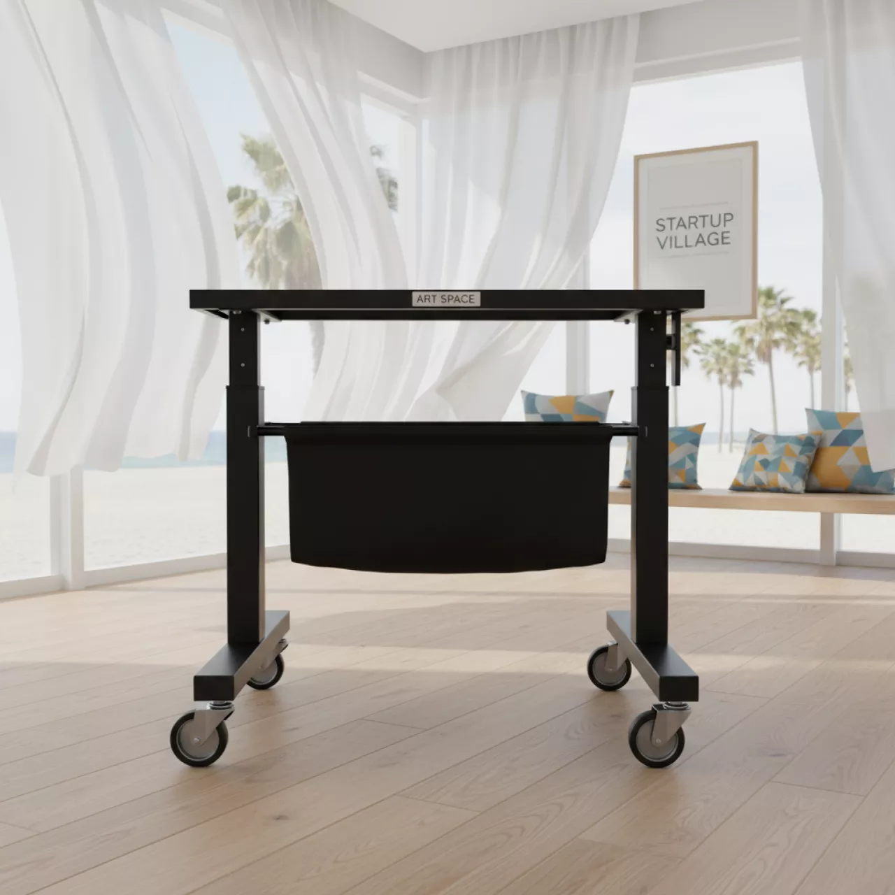 Аренда Подставка HP 24 дюйма для DesignJet T120 T520 B3Q35A в пляжном клубе Del Mar — ART SPACE